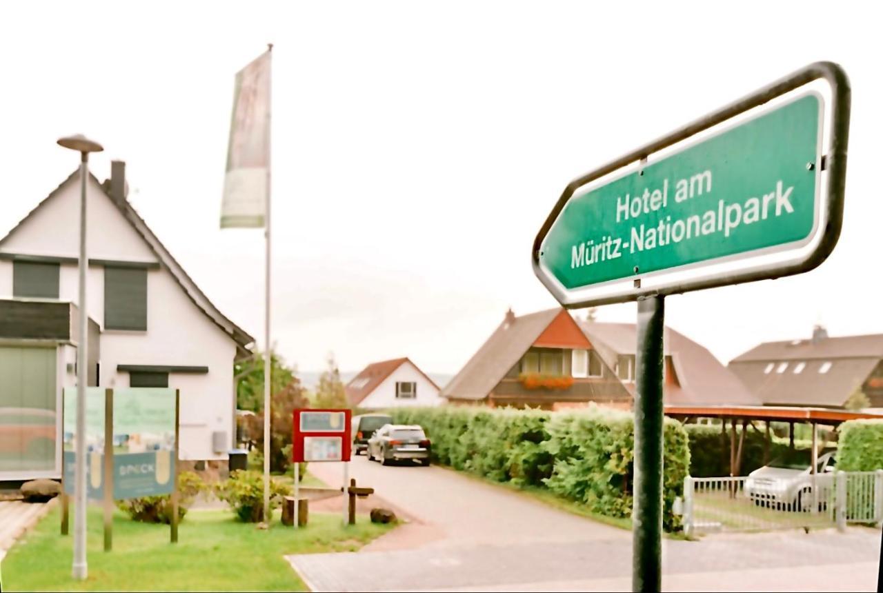 Hotel Am Mueritz-Nationalpark Waren  Bagian luar foto